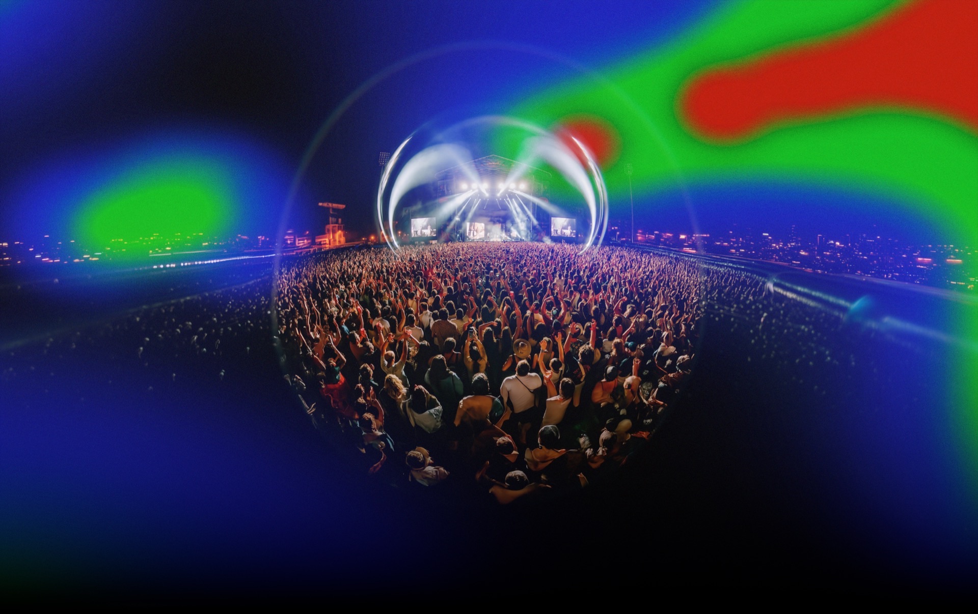 Ambiente de festival
